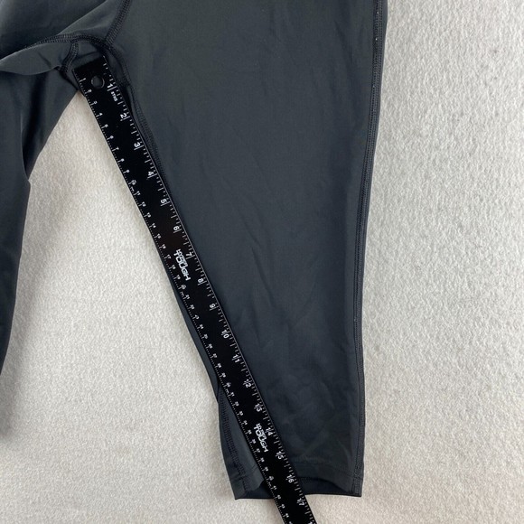 New Balance Leggings Womens M Medium Black Active Capri Pull On Stretch Running - Picture 10 of 16